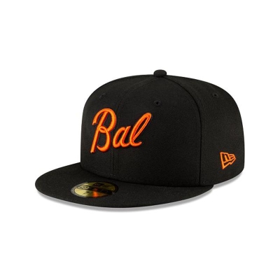 Sapca New Era Baltimore Orioles MLB Ligature 59FIFTY Fitted - Negrii